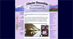 Desktop Screenshot of glaciersmoothie.com